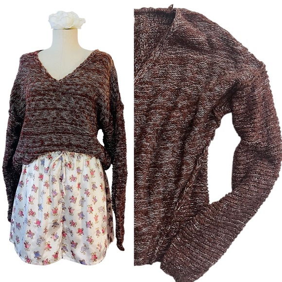 Universal Thread Sweaters - Mocha Brown Slouchy Sweater